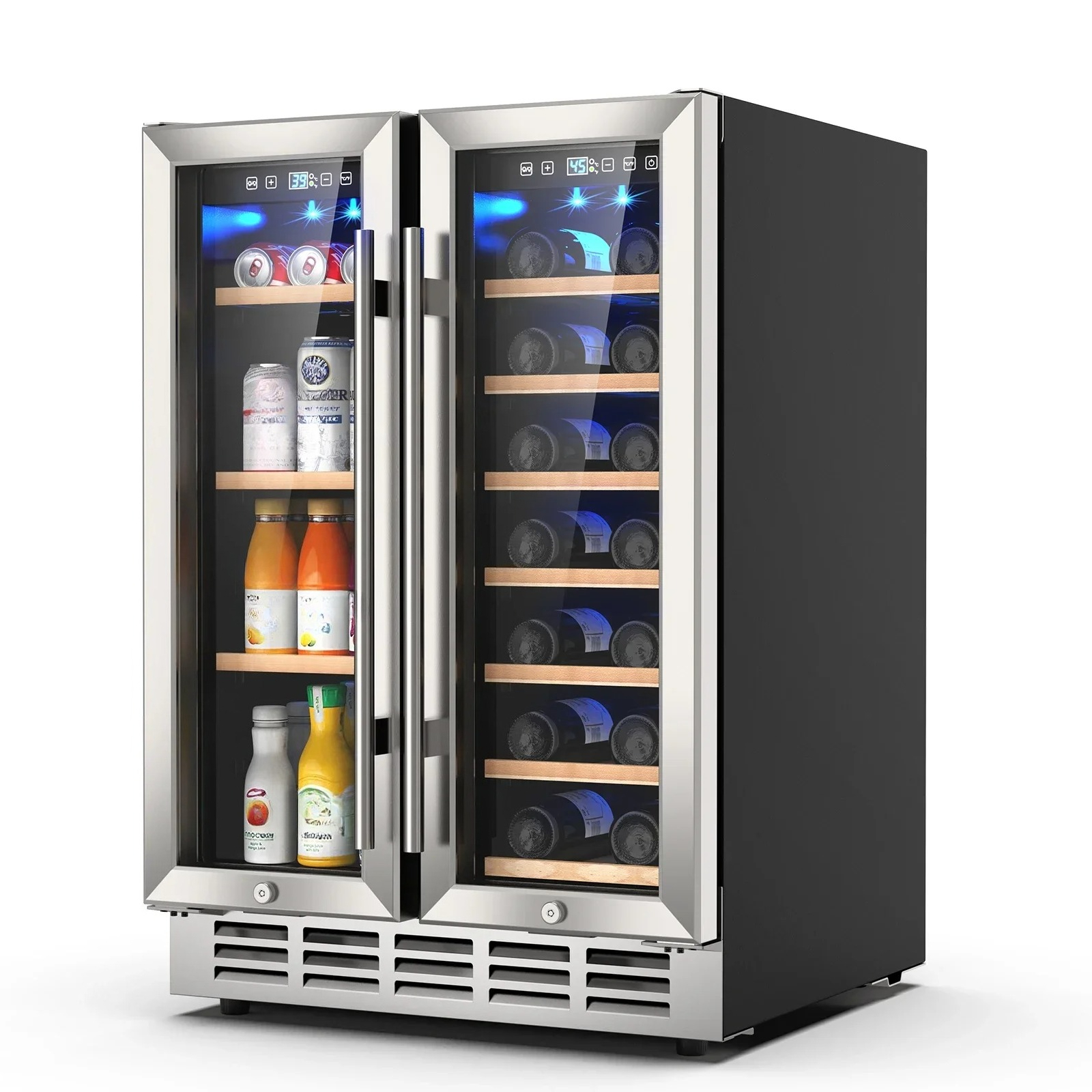 Beer Wine Zone - Wine and Beverage Refrigerator 24 Inch