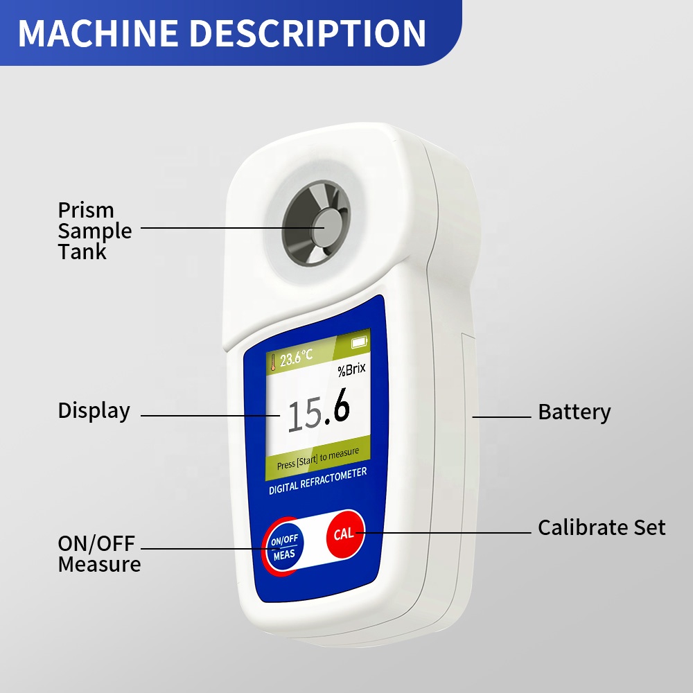 Digital Refractometer Sacchari - Wine With Beer ulasan dan harga