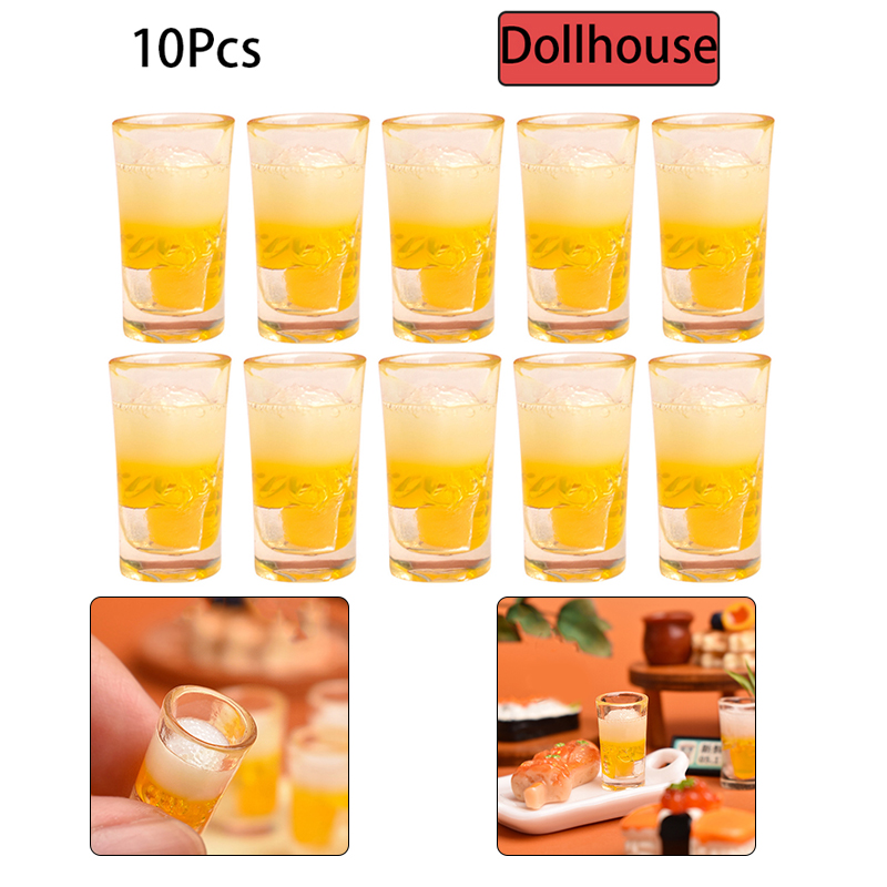 10pcs Miniature Toy Kitchen Be - Wine With Beer ulasan dan harga