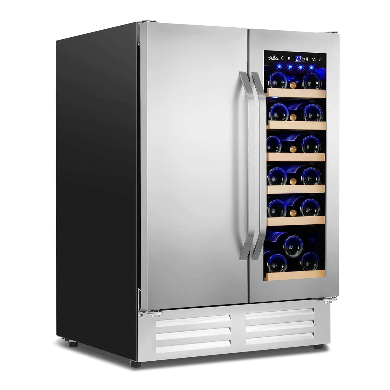 Wine and Beverage Refrigerator - Wine Beer Cooler Fridge ulasan dan harga