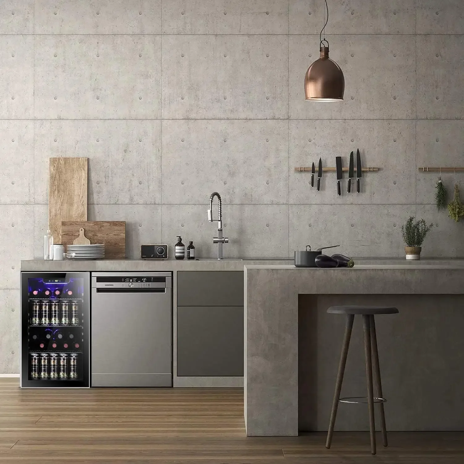 26 Bottle 130 Can Wine Cooler/ - Wine Beer Mini Fridge ulasan dan harga