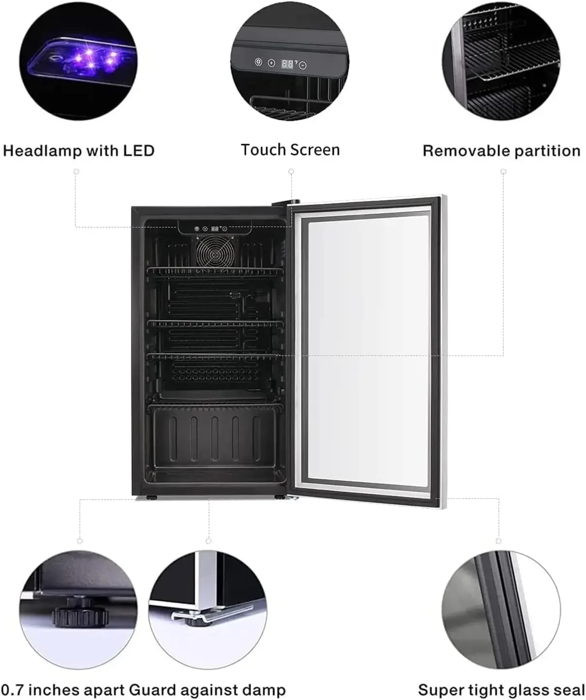 26 Bottle 130 Can Wine Cooler/ - Wine Beer Mini Fridge ulasan dan harga