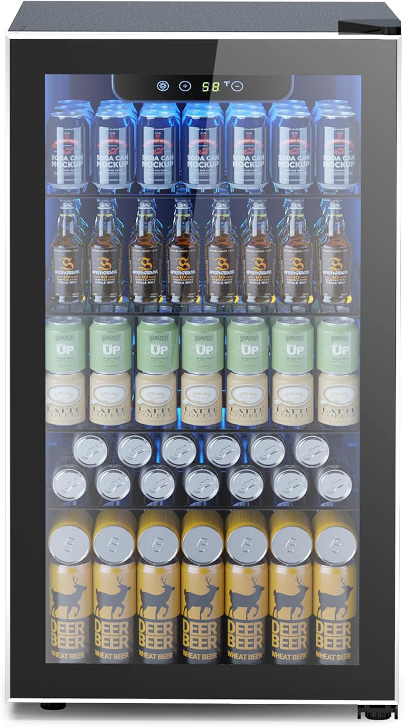 Mini Fridge 130 Can Beverage C - Beer Wine Zone ulasan dan harga