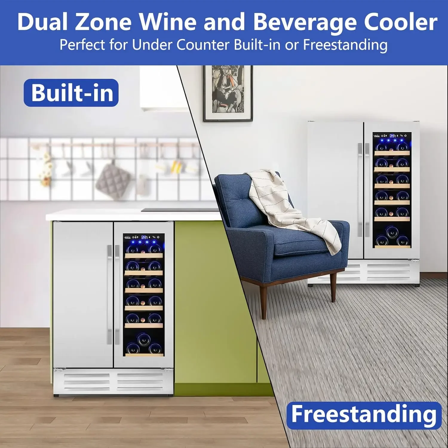 Wine and Beverage Refrigerator - Beer Wine Zone ulasan dan harga
