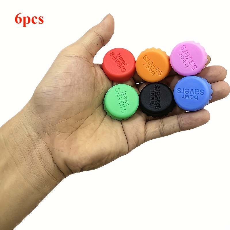 6pcs Silicone Bottle Caps Set/ - Wine Beer And More ulasan dan harga