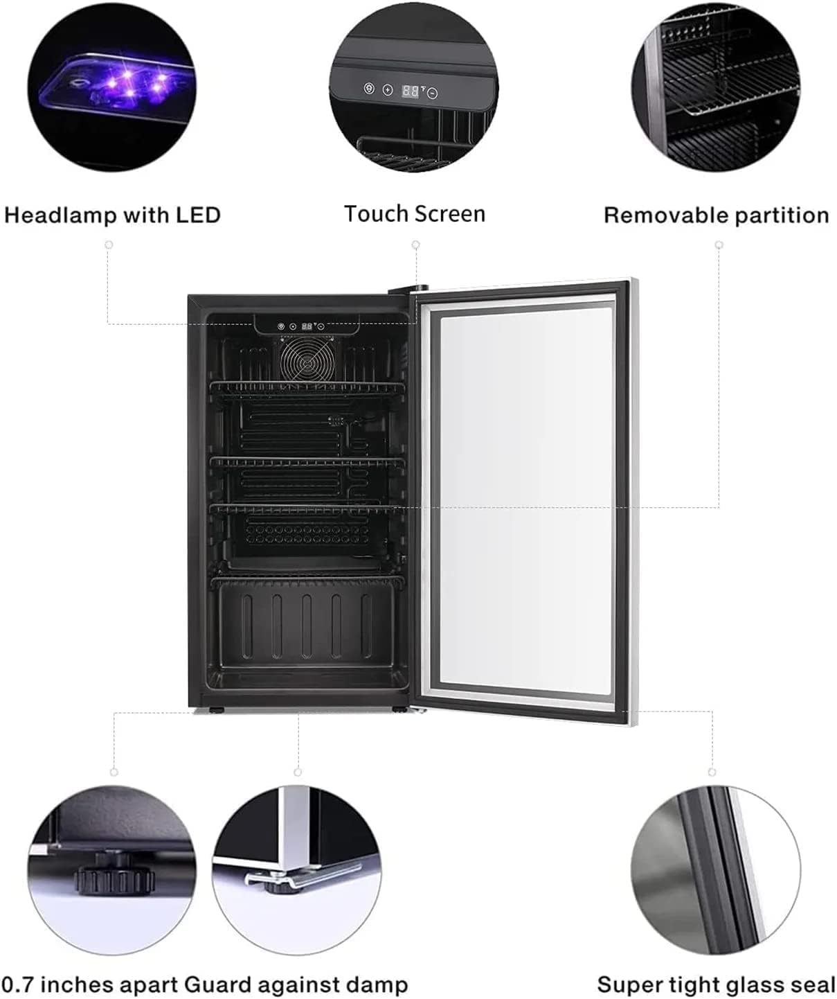 26 Bottle 130 Can Wine Cooler/ - Wine Beer Mini Fridge ulasan dan harga