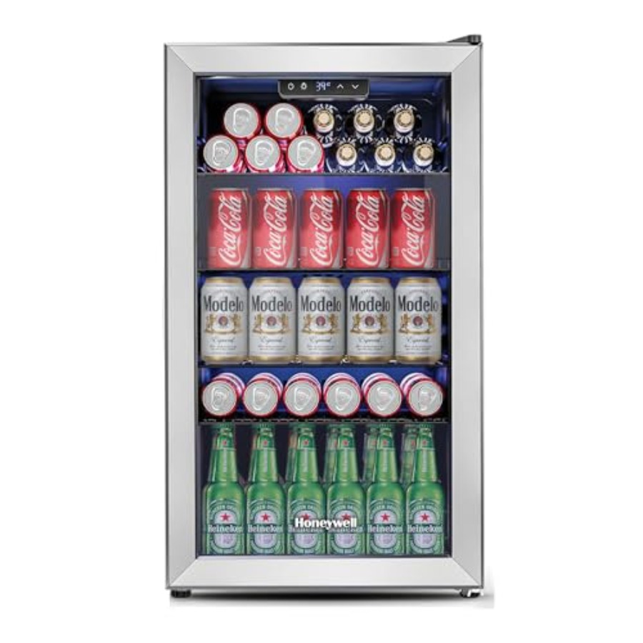 Beverage Refrigerator and Cool - Wine Beer Cooler Fridge ulasan dan harga