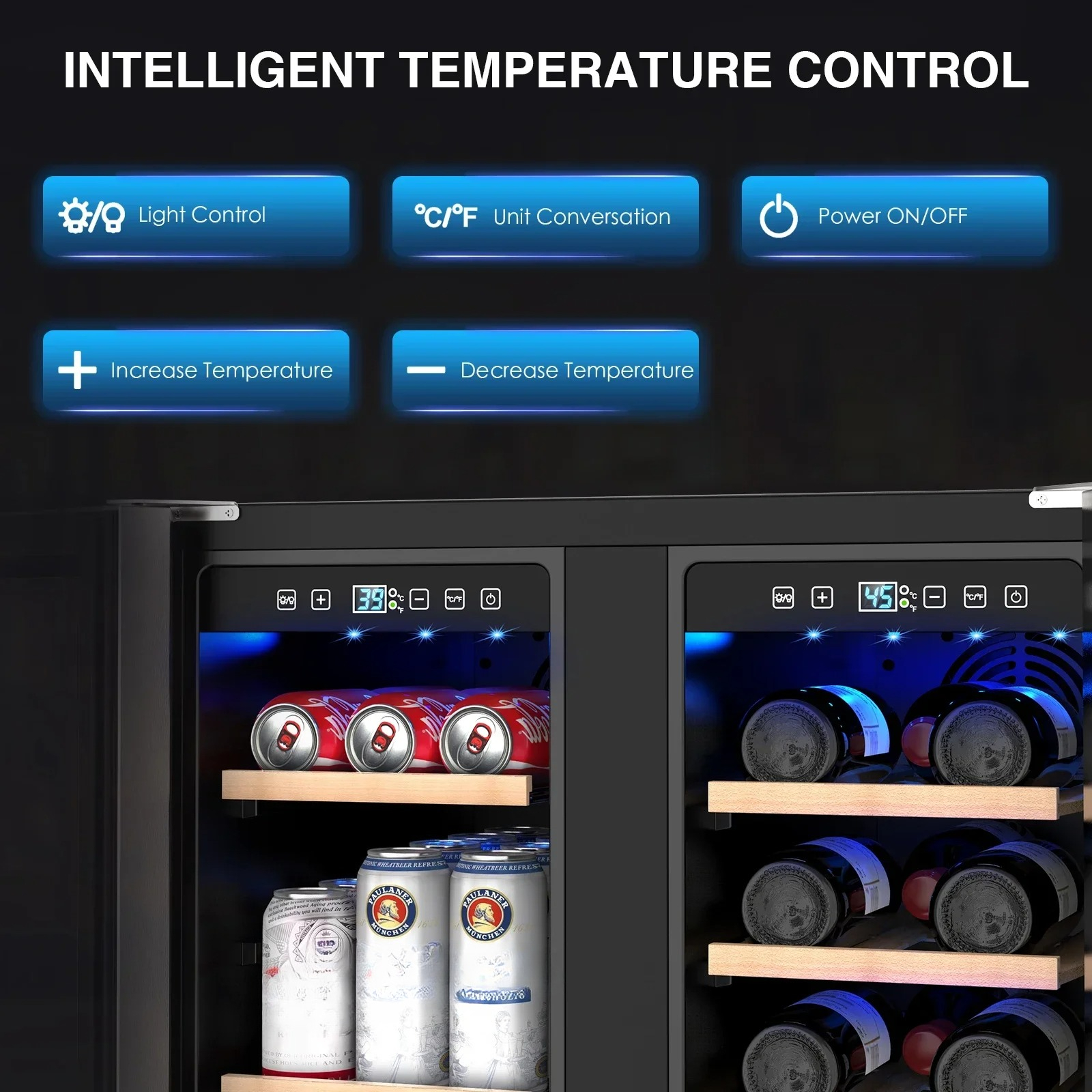 Wine and Beverage Refrigerator - Beer Wine Zone ulasan dan harga
