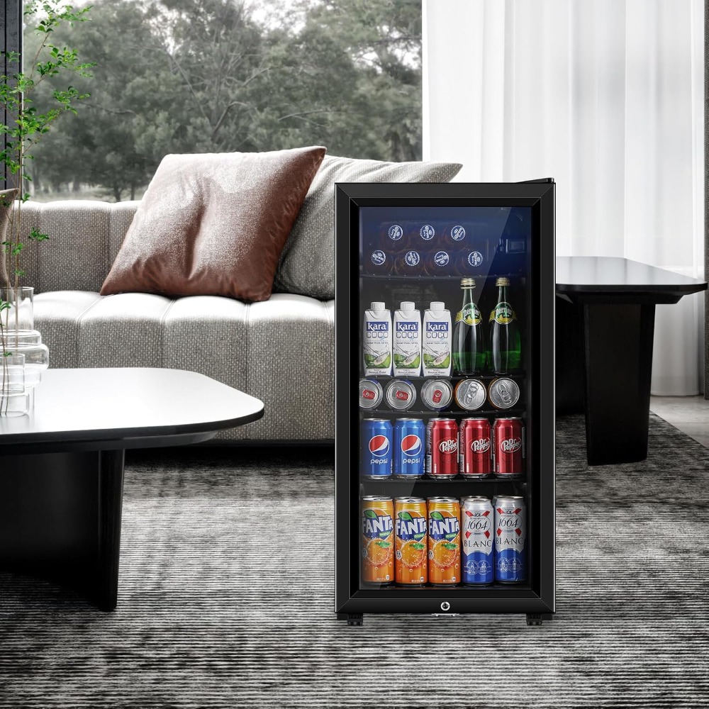 Beverage Refrigerator, Three P - Wine Beer Mini Fridge ulasan dan harga