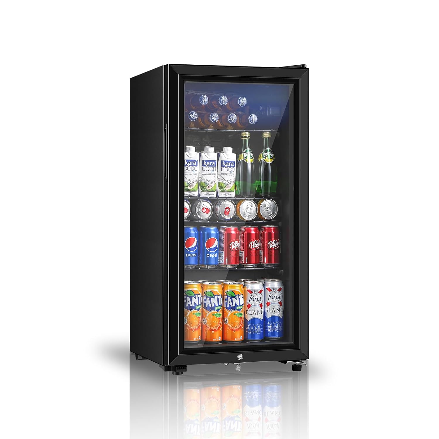 Beverage Refrigerator, 3.2 Cu. - Wine Beer Mini Fridge ulasan dan harga