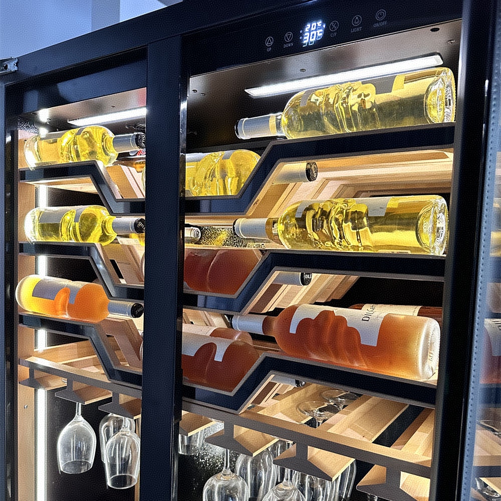 Two Tempered Glass Doors Batte - Beer Wine Zone ulasan dan harga