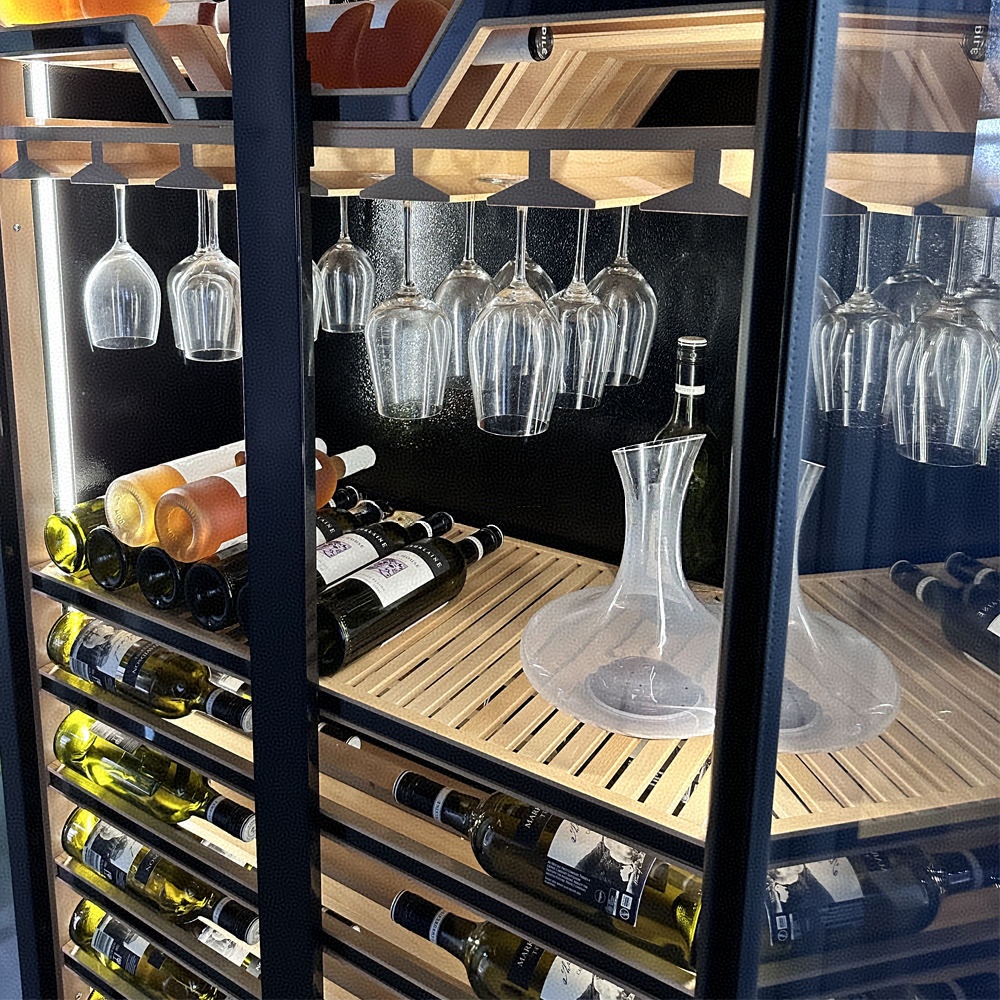 Two Tempered Glass Doors Batte - Beer Wine Zone ulasan dan harga