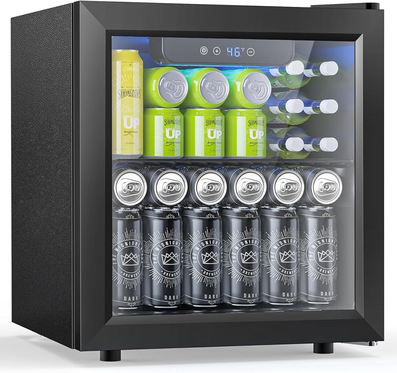 50 Cans Beverage Refrigerator  - Wine Beer Mini Fridge ulasan dan harga