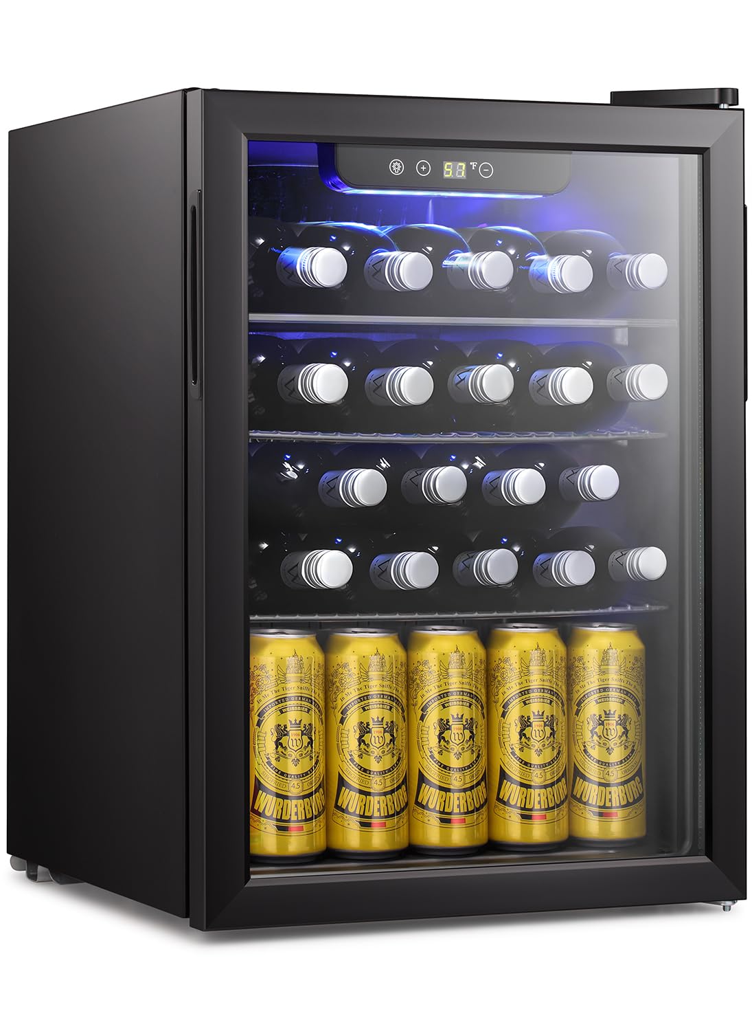 16 Bottle Wine Cooler/Cabinet  - Wine Beer Mini Fridge ulasan dan harga